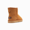 Ugg Boots Genuine Australian Sheepskin Unisex Mini Classic Suede (Chestnut, EU36)