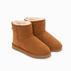 Ugg Boots Genuine Australian Sheepskin Unisex Mini Classic Suede (Chestnut, EU36)