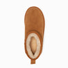 Ugg Boots Genuine Australian Sheepskin Unisex Mini Classic Suede (Chestnut, EU38)