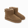 Ugg Boots Genuine Australian Sheepskin Unisex Mini Classic Suede (Olive, EU35)