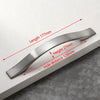 128mm Brushed Silver Furniture Kitchen Bathroom Cabinet Handles Drawer Bar Handle Pull Knob