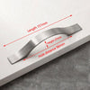 96mm Brushed Silver Furniture Kitchen Bathroom Cabinet Handles Drawer Bar Handle Pull Knob