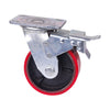 6 inch Industrial 600KG Caster Wheels Swivel with Brake Locking Casters Castor Wheels Cart Furniture Workbench