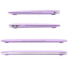 MacBook Air 13 Inch Case 2020 2019 2018, A1932, A2179, A2337 Shell Case Keyboard Cover Purple