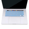 Keyboard Cover Skin For MacBook Pro 13 Pro 16 A2338 A2289 A2251 A2141 M1 M2 2020 to 2023 Sky Blue