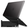 MacBook Pro 13 Inch Case 2016-2023 M1 M2 A2338 A2289 A2251 A2159 Hard Shell Case Keyboard Cover Black