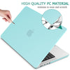 Suitable for  MacBook Pro 14 Max Inch Case 2023 2022 2021 M2 A2779 M1 A2442 Hardshell Case Keyboard Cover Turquoise