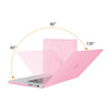 Suitable for  MacBook Pro 16 inch Case 2023 2022 2021 M2 A2780 A2485 M1 Pro/Max Hard Shell Case Keyboard Cover Pink