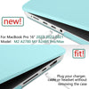 Suitable for  MacBook Pro 16 inch Case 2023 2022 2021 M2 A2780 A2485 M1 Pro/Max Hard Shell Case Keyboard Cover Turquoise