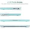 Suitable for  MacBook Pro 16 inch Case 2023 2022 2021 M2 A2780 A2485 M1 Pro/Max Hard Shell Case Keyboard Cover Turquoise