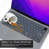 Keyboard Cover Skin For MacBook Air Pro 13 13.6 14 15.3 16 A2442 A2779 A2485 A2780 A2681 A2941 M1 M2 2021 to 2023 Grey