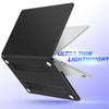 Suitable for  2023 2022 MacBook Air 13 inch case M2 Model A2681 Hard Shell Case Keyboard Cover Black