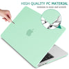 Suitable for  2023 2022 MacBook Air 13 inch case M2 Model A2681 Hard Shell Case Keyboard Cover Green