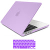 Suitable for  2023 2022 MacBook Air 13 inch case M2 Model A2681 Hard Shell Case Keyboard Cover Purple