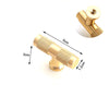 Gold Furniture Door Kitchen Cabinet Handle Handles Pull Pulls Cupboard T Bar