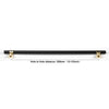 Luxury Design Kitchen Cabinet Handles Drawer Bar Handle Pull Black 320mm