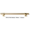 Luxury Design Kitchen Cabinet Handles Drawer Bar Handle Pull Gold 190MM