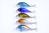 5x 4.3cm Popper Crank Bait Fishing Lure Lures Surface Tackle Saltwater