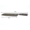 Japanese Chef Knife - Pro Kitchen Knife 34cm Chef's Knives High Carbon German Stainless Steel Sharp Knife