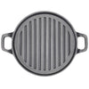 30cm Round Cast Iron Griddle Plate, BBQ Pan Cooking Griddle Grill for StoveF, Oven