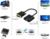 DVI to VGA Adapter,ABLEWE 1080p Active DVI-D to VGA Adapter Converter 24+1 Male to Female Adapter