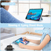 iPad 10th Case 10.9 Inch 2022 with Pencil Holder, Smart iPad Clear Case with Soft TPU Auto Wake Sleep Sky Blue