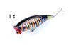 5X 7.5cm Popper Poppers Fishing Lure Lures Surface Tackle Fresh Saltwater