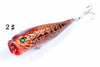 6X 9cm Popper Poppers Fishing Lure Lures Surface Tackle Fresh Saltwater