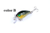 6x 4.5cm Popper Crank Bait Fishing Lure Lures Surface Tackle Saltwater