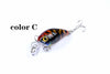 6x 4.5cm Popper Crank Bait Fishing Lure Lures Surface Tackle Saltwater