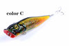 4X 9.5cm Popper Poppers Fishing Lure Lures Surface Tackle Saltwater