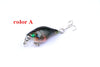 6x 4.3cm Popper Crank Bait Fishing Lure Lures Surface Tackle Saltwater