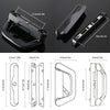 Sliding Patio Door Handle Set Mortise Lock Suitable for Sliding Glass Patio Door Black