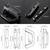 Sliding Patio Door Handle Set Mortise Lock Suitable for Sliding Glass Patio Door Keyed Black