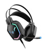 7.1 Surround RGB Gaming Headset Automatic Adjustment Headband Rainbow Light