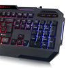 Rainbow Backlit Gaming Keyboard 4-fn + Multimedia Key and Windows Lock USB 2.0