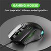 PC Gaming Mouse LED Optical Sensors DPI 6 Buttons USB Wired For Computer Laptop