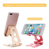 Mobax Phone Holder With Portable Metal Stand Foldable and Adjustable