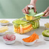 Cookingstuff Multi-Functional Household Fruit Cutter Chopper Fruit Vegetable Peeler Green