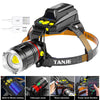 Mountgear Strong Seadlight Induction LED Headlamp Rechargeable Long Endurance Flashlight