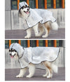 Pawfriends TPU Transparent Pet Cape Raincoat Large Dog Teddy Fado Koki Dog Dog Clothing