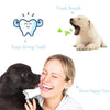 Pawfriends Pet Three-Head Multi-Angle Dog Toothbrush Cat Toothbrush Oral Cleaning Products