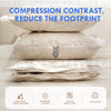 A+Living Vacuum Compression Clothing Quilt Capacity Finishing Household Storage Bag XL