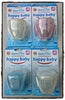 3 x 4 Pack (12) -  Happy Baby Steam n Go Cherry Silicone Soother