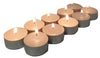 Large Tealight Candles 6cm Wide in silver foil cup  50 in a pack - Party Event Wedding BBQ Dinner Romantic Ambience Decor