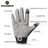 MTB Gloves Xlarge for Mountain Road Bike Breathable Winter Autumn Spring Cycling Camping Running Outdoor Sport Rockbros