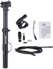 ZOOM SPD-801 Dropper Seatpost Adjustable Height via Thumb Remote Lever - External Cable 31.6 Diameter 100mm Travel