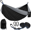 Black & Grey Camping Hammock