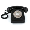 GPO Retro 746 Rotary Telephone - Black