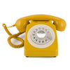 GPO Retro 746 Rotary Telephone - Mustard